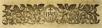 An illustration from Illustrium scriptorum religionis Societatis Iesu catalogus: (1609)