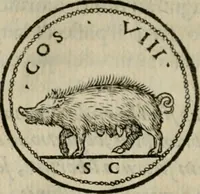 An illustration from Illvstratione de gli epitaffi et medaglie antiche (1558)