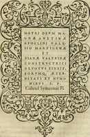Picture 64 of 92 from Illvstratione de gli epitaffi et medaglie antiche (1558), leaf 124