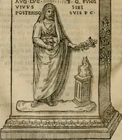 An illustration from Illvstratione de gli epitaffi et medaglie antiche (1558)