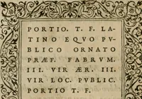An illustration from Illvstratione de gli epitaffi et medaglie antiche (1558)