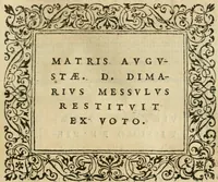 An illustration from Illvstratione de gli epitaffi et medaglie antiche (1558)