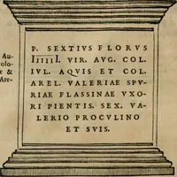 Picture 15 of 92 from Illvstratione de gli epitaffi et medaglie antiche (1558), leaf 43