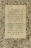 An illustration from Illvstratione de gli epitaffi et medaglie antiche (1558)
