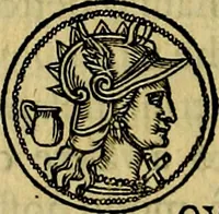 An illustration from Illvstratione de gli epitaffi et medaglie antiche (1558)