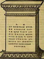 An illustration from Illvstratione de gli epitaffi et medaglie antiche (1558)