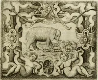 Picture 93 of 286 from Le imprese illvstri : con espositioni et discorsi (1572), leaf 244