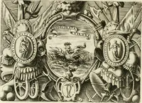 An illustration from Le imprese illvstri : con espositioni et discorsi (1572)