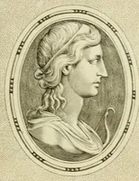 Picture 11 of 35 from Illvstrivm imagines, ex antiquis marmoribus, nomismatibus, et gemmis expressae: quæ exstant Romæ, maior pars apud Fulvium Vrsinvm : editio altera, aliquot imaginibus, et I. Fabri ad singulas commentario, auctior atque illustrior (1598), leaf 107