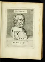 An illustration from Illvstrivm imagines, ex antiquis marmoribus, nomismatibus, et gemmis expressae: quæ exstant Romæ, maior pars apud Fulvium Vrsinvm : editio altera, aliquot imaginibus, et I. Fabri ad singulas commentario, auctior atque illustrior (1598)