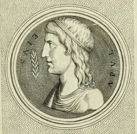 An illustration from Illvstrivm imagines, ex antiquis marmoribus, nomismatibus, et gemmis expressae: quæ exstant Romæ, maior pars apud Fulvium Vrsinvm : editio altera, aliquot imaginibus, et I. Fabri ad singulas commentario, auctior atque illustrior (1598)