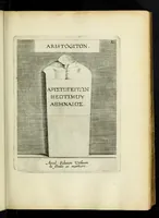 Picture 6 of 35 from Illvstrivm imagines, ex antiquis marmoribus, nomismatibus, et gemmis expressae: quæ exstant Romæ, maior pars apud Fulvium Vrsinvm : editio altera, aliquot imaginibus, et I. Fabri ad singulas commentario, auctior atque illustrior (1598), leaf 81