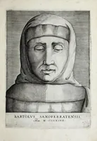Picture 2 of 23 from Illvstrivm ivreconsvltorvm imagines : qvae inveniri potvervnt ad vivam effigiem expressae : ex musaeo Marci Mantuae Benauidij Patauini iureconsulti clarissimi (1566), leaf 11