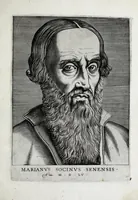 Picture 17 of 23 from Illvstrivm ivreconsvltorvm imagines : qvae inveniri potvervnt ad vivam effigiem expressae : ex musaeo Marci Mantuae Benauidij Patauini iureconsulti clarissimi (1566), leaf 51