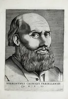 Picture 18 of 23 from Illvstrivm ivreconsvltorvm imagines : qvae inveniri potvervnt ad vivam effigiem expressae : ex musaeo Marci Mantuae Benauidij Patauini iureconsulti clarissimi (1566), leaf 53