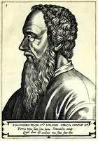 Picture 3 of 11 from Illvstrivm philosophorvm et poetarvm vetervm XII. effigies : ex antiquistum marmoreis tum aeneis signis ad viuum expressȩ & nũc primùm in lucem aeditae : opera Renati Boiuin .. (1566), leaf 15