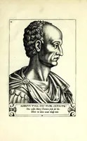 Picture 10 of 11 from Illvstrivm philosophorvm et poetarvm vetervm XII. effigies : ex antiquistum marmoreis tum aeneis signis ad viuum expressȩ & nũc primùm in lucem aeditae : opera Renati Boiuin .. (1566), leaf 31