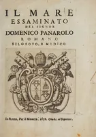 Picture 1 of 10 from Il mare essaminato (1656), leaf 5