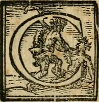 An illustration from Il martirio di Santa Cristina vergine ... (1628)