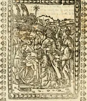 An illustration from Il martirio di Santa Cristina vergine ... (1628)