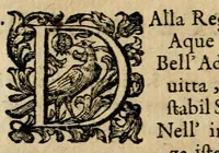 An illustration from Il merito acclamato : armonici tribvti d'osseqvio, consacrati da S.E. il signor Marco Contarini, procurator di S. Marco all'Altezza Serenissima d'Ernesto Avgvsto, vescovo d'Osnabrvg, duca di Bransuich, Luneburgo, &c., in occasione che l' A.S. fauorisce S.E. nel luoco di Piazzola (1685)