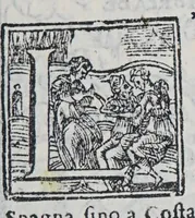 An illustration from Il mondo e sue parti cioe Europa, Affrica, Asia, et America. : Nel quale, oltre alle tauole in disegno, si discorre delle sue prouincie, regni, regioni, città ... e costumi. (1595)
