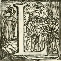 An illustration from Il mondo piangente et il cielo festeggiante : nel funerale apparato dell'essequie celebrate in Roma nella chiesa di San Luigi de Francesi alla gloriosa memoria di Anna d'Austria, regina di Francia (1666)