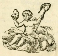 An illustration from Il Naufragio felice allo scoglio del disinganno; ossia, La storia comica, morale e istruttiva de' strepitosi avvenimenti di Alfonso de Rodrigues, scritta da lui medesimo e data in luce da G.D.M