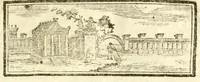 An illustration from Il Naufragio felice allo scoglio del disinganno; ossia, La storia comica, morale e istruttiva de' strepitosi avvenimenti di Alfonso de Rodrigues, scritta da lui medesimo e data in luce da G.D.M