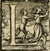 An illustration from Il primo libro del trattato delle perfette proporzioni, di tutte le cose che imitare, e ritrarre si possano con l'arte del disegno (1567)