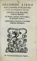 An illustration from Il primo[-secondo] libro dell'opere bvrlesche (1564)