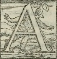 An illustration from Il rimanente de le piacevole, et ingeniose lettere indirizzate a diuersi, con bellissime argutie. Sotto varii, et sottilissimi discorsi, dechiarati (1557)