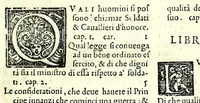 Picture 7 of 16 from Il soldato (1570), leaf 17
