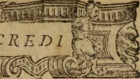 An illustration from Il Tancredi : tragedia del conte di Camerano (1588)