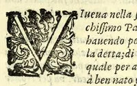 An illustration from Il teatro delle fauole rappresentatiue, overo, La ricreatione comica, boscareccia, e tragica : divisa in cinqvanta giornate (1611)