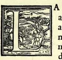 An illustration from Il teatro delle fauole rappresentatiue, overo, La ricreatione comica, boscareccia, e tragica : divisa in cinqvanta giornate (1611)