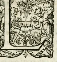 An illustration from Il tempio delle virtù : apparato fatto dagl'illustrissimi abati e Collegio de signori conti e cauallieri giurisconsulti, per applaudere alla porpora dell' eminentissimo sig. cardinale Ferdinando d'Adda loro collega (1690)