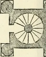 An illustration from Il terzo libro : nel qval si figvrano, e descrivono le antiqvita di Roma, e le altre che sono in Italia e fvori d'Italia ... (1540)