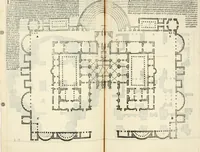 An illustration from Il terzo libro : nel qval si figvrano, e descrivono le antiqvita di Roma, e le altre che sono in Italia e fvori d'Italia ... (1540)