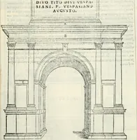 An illustration from Il terzo libro : nel qval si figvrano, e descrivono le antiqvita di Roma, e le altre che sono in Italia e fvori d'Italia ... (1540)