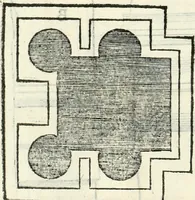 An illustration from Il terzo libro : nel qval si figvrano, e descrivono le antiqvita di Roma, e le altre che sono in Italia e fvori d'Italia ... (1540)