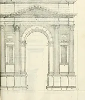 An illustration from Il terzo libro : nel qval si figvrano, e descrivono le antiqvita di Roma, e le altre che sono in Italia e fvori d'Italia ... (1540)