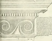 An illustration from Il terzo libro : nel qval si figvrano, e descrivono le antiqvita di Roma, e le altre che sono in Italia e fvori d'Italia ... (1540)