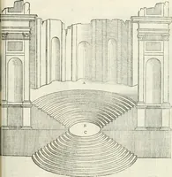 An illustration from Il terzo libro : nel qval si figvrano, e descrivono le antiqvita di Roma, e le altre che sono in Italia e fvori d'Italia ... (1540)