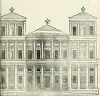 An illustration from Il terzo libro : nel qval si figvrano, e descrivono le antiqvita di Roma, e le altre che sono in Italia e fvori d'Italia ... (1540)