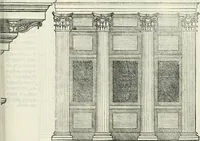 An illustration from Il terzo libro : nel qval si figvrano, e descrivono le antiqvita di Roma, e le altre che sono in Italia e fvori d'Italia ... (1540)