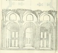An illustration from Il terzo libro : nel qval si figvrano, e descrivono le antiqvita di Roma, e le altre che sono in Italia e fvori d'Italia ... (1540)