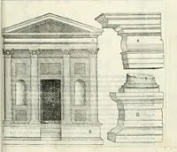 An illustration from Il terzo libro : nel qval si figvrano, e descrivono le antiqvita di Roma, e le altre che sono in Italia e fvori d'Italia ... (1540)