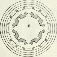 An illustration from Il terzo libro : nel qval si figvrano, e descrivono le antiqvita di Roma, e le altre che sono in Italia e fvori d'Italia ... (1540)