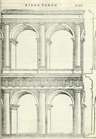 An illustration from Il terzo libro : nel qval si figvrano, e descrivono le antiqvita di Roma, e le altre che sono in Italia e fvori d'Italia ... (1540)